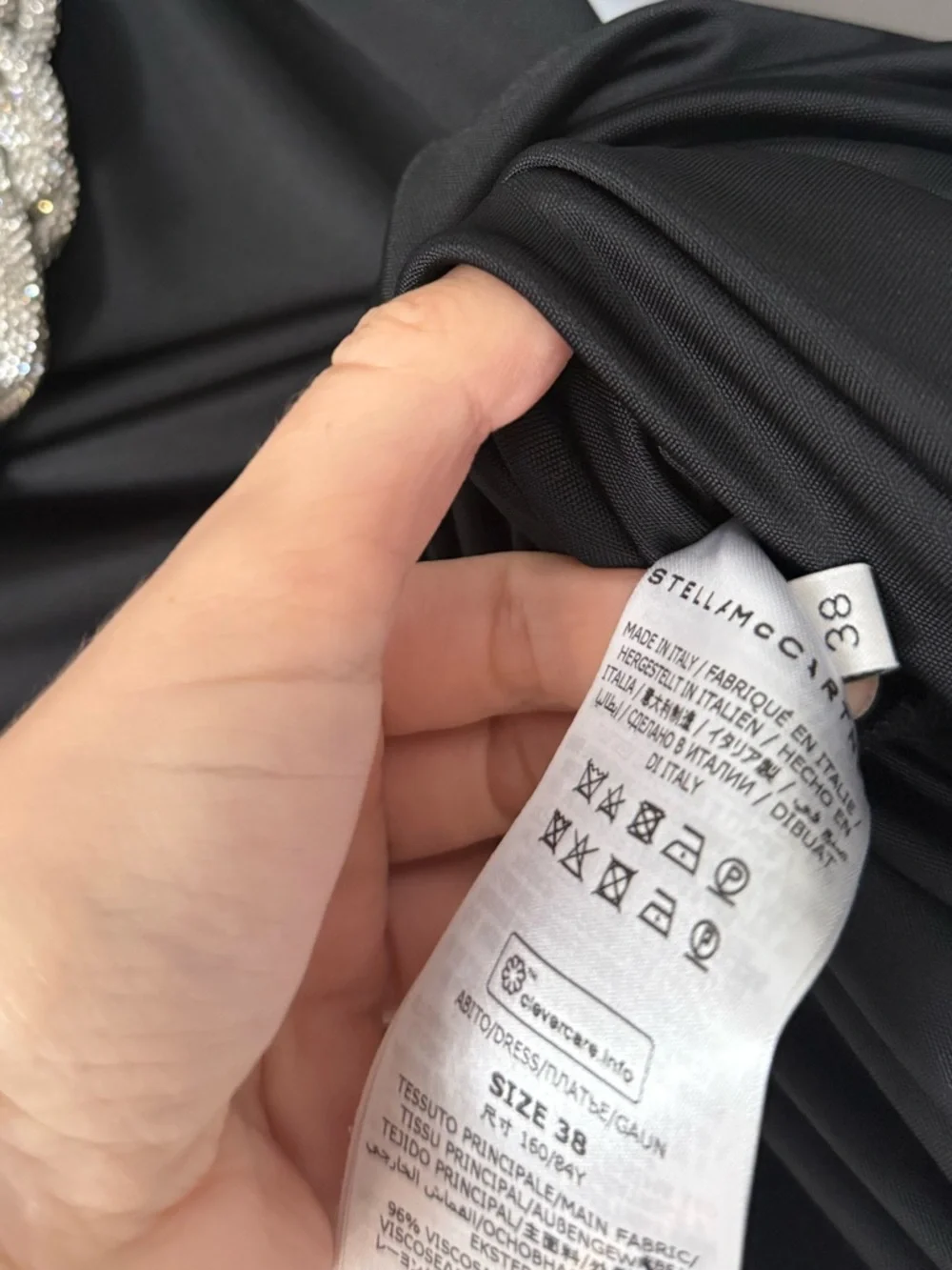 Like new Stella McCartney Crystal-embellished gown $2,500 38 - Picture 10 of 10